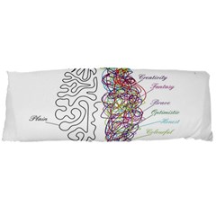 Neurodivergent Creative Smart Brain Body Pillow Case Dakimakura (two Sides) by pakminggu