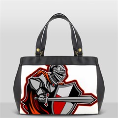 Knight Shield Sword Shield Fictional Character Oversize Office Handbag by danenraven