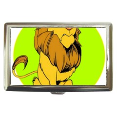 Lion Cartoon Parody Cigarette Money Case by danenraven