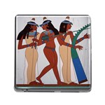 Egypt Fresco Mural Decoration Memory Card Reader (Square 5 Slot) Front