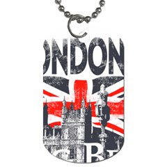 Big Ben City Of London Dog Tag (one Side) by Mog4mog4