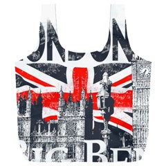 Big Ben City Of London Full Print Recycle Bag (xxxl) by Mog4mog4