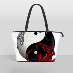 Yin And Yang Chinese Dragon Classic Shoulder Handbag by Mog4mog4