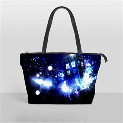 Tardis Background Space Classic Shoulder Handbag by Mog4mog4