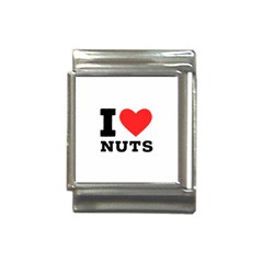 I Love Nuts Italian Charm (13mm) by ilovewhateva