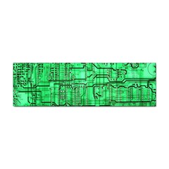 Green Circuit Board Computer Sticker Bumper (10 Pack) by Bakwanart