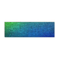 Blue And Green Circuit Board Wallpaper Circuit Board Sketch Sticker Bumper (10 Pack) by Bakwanart