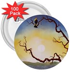 1 (202) 3  Buttons (100 pack)  Front