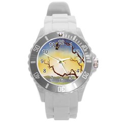 1 (202) Round Plastic Sport Watch (l) by LeRoyJacks