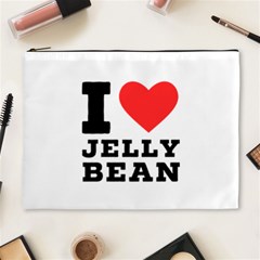 I Love Jelly Bean Cosmetic Bag (xl) by ilovewhateva