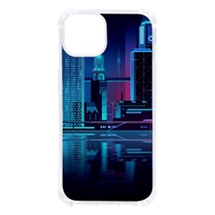 Digital Art Artwork Illustration Vector Buiding City Iphone 13 Tpu Uv Print Case by 99art