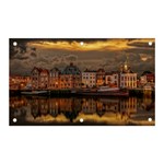 Old Port Of Maasslui Netherlands Banner and Sign 5  x 3  Front