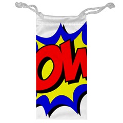 Pow Comic Comic Book Fight Jewelry Bag by 99art