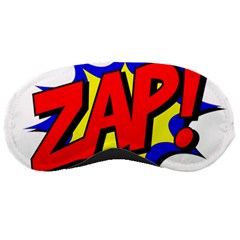 Zap Comic Book Fight Sleeping Mask by 99art