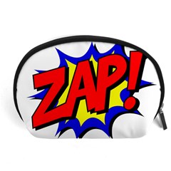 Zap Comic Book Fight Accessory Pouch (large) by 99art