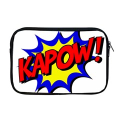 Kapow-comic-comic-book-fight Apple Macbook Pro 17  Zipper Case by 99art