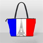 Eiffel-tower-france-flag-tower- Classic Shoulder Handbag Back