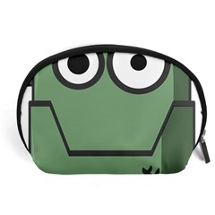 Cartoon-cute-frankenstein-halloween Accessory Pouch (large) by 99art