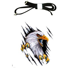 Eagle Shoulder Sling Bag by 99art