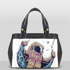 Drawing-astronaut Oversize Office Handbag by 99art