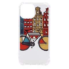 Amsterdam Graphic Design Poster Illustration Iphone 13 Mini Tpu Uv Print Case by 99art