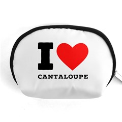 I Love Cantaloupe  Accessory Pouch (medium) by ilovewhateva