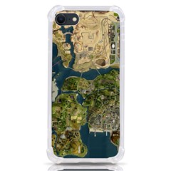 Map Illustration Gta Iphone Se by B30l