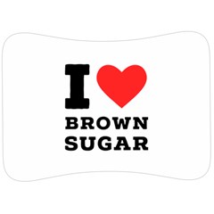 I Love Brown Sugar Velour Seat Head Rest Cushion by ilovewhateva