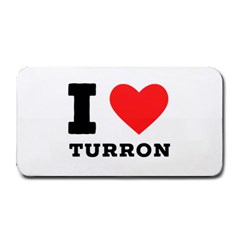 I Love Turron  Medium Bar Mat by ilovewhateva