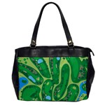 Golf Course Par Golf Course Green Oversize Office Handbag Front