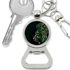 Angry Male Lion Bottle Opener Key Chain by Cowasu