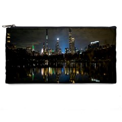 New York Night Central Park Skyscrapers Skyline Pencil Case by Cowasu