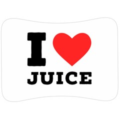 I Love Juice Velour Seat Head Rest Cushion by ilovewhateva