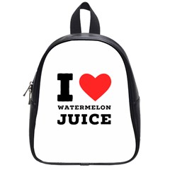 I Love Watermelon Juice School Bag (small) by ilovewhateva