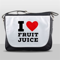 I Love Fruit Juice Messenger Bag by ilovewhateva