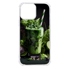 Drink Spinach Smooth Apple Ginger Iphone 13 Pro Max Tpu Uv Print Case by Ndabl3x