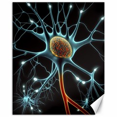 Organism Neon Science Canvas 16  X 20  by Ndabl3x