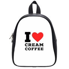 I Love Cream Coffee School Bag (small) by ilovewhateva