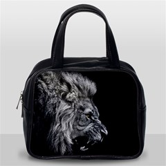 Angry Male Lion Roar Classic Handbag (one Side) by Wav3s