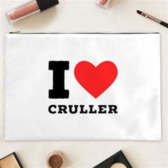 I Love Cruller Cosmetic Bag (xxl) by ilovewhateva