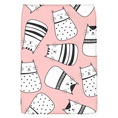 Cute Cats Cartoon Seamless-pattern Removable Flap Cover (l) by Vaneshart