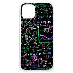 Math-linear-mathematics-education-circle-background Iphone 12/12 Pro Tpu Uv Print Case by Vaneshart