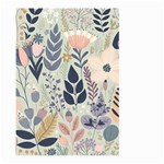 Flower Floral Pastel Large Garden Flag (Two Sides) Front