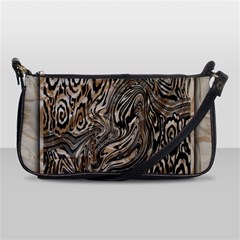 Zebra Abstract Background Shoulder Clutch Bag by Vaneshop