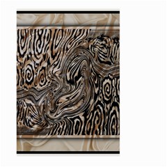 Zebra Abstract Background Large Garden Flag (two Sides) by Vaneshop