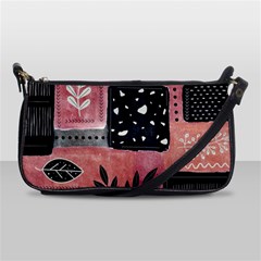 Floral Wall Art Shoulder Clutch Bag by Vaneshop