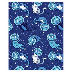 Cat Spacesuit Space Suit Astronaut Pattern Drawstring Bag (small) by Wav3s