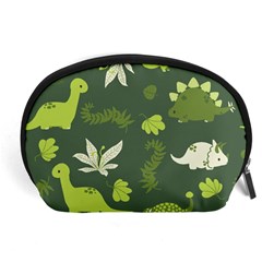 Cute Dinosaur Pattern Accessory Pouch (large) by Wav3s