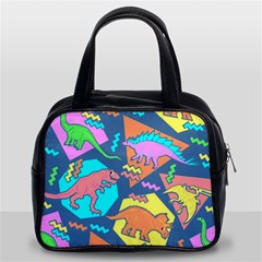 Dinosaur Pattern Classic Handbag (two Sides) by Wav3s