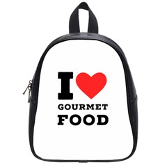 I Love Gourmet Food School Bag (small) by ilovewhateva